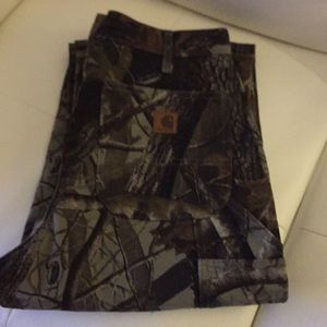 Carrhart camo pants